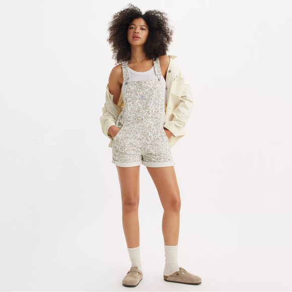 Levi's Vintage Floral Shortall - Picture 1 of 4